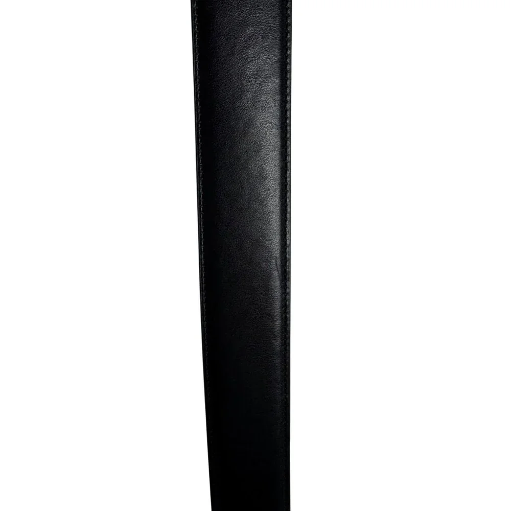 Cole‎ Haan Genuine Black Leather Belt Classic Belt Men's Size 38